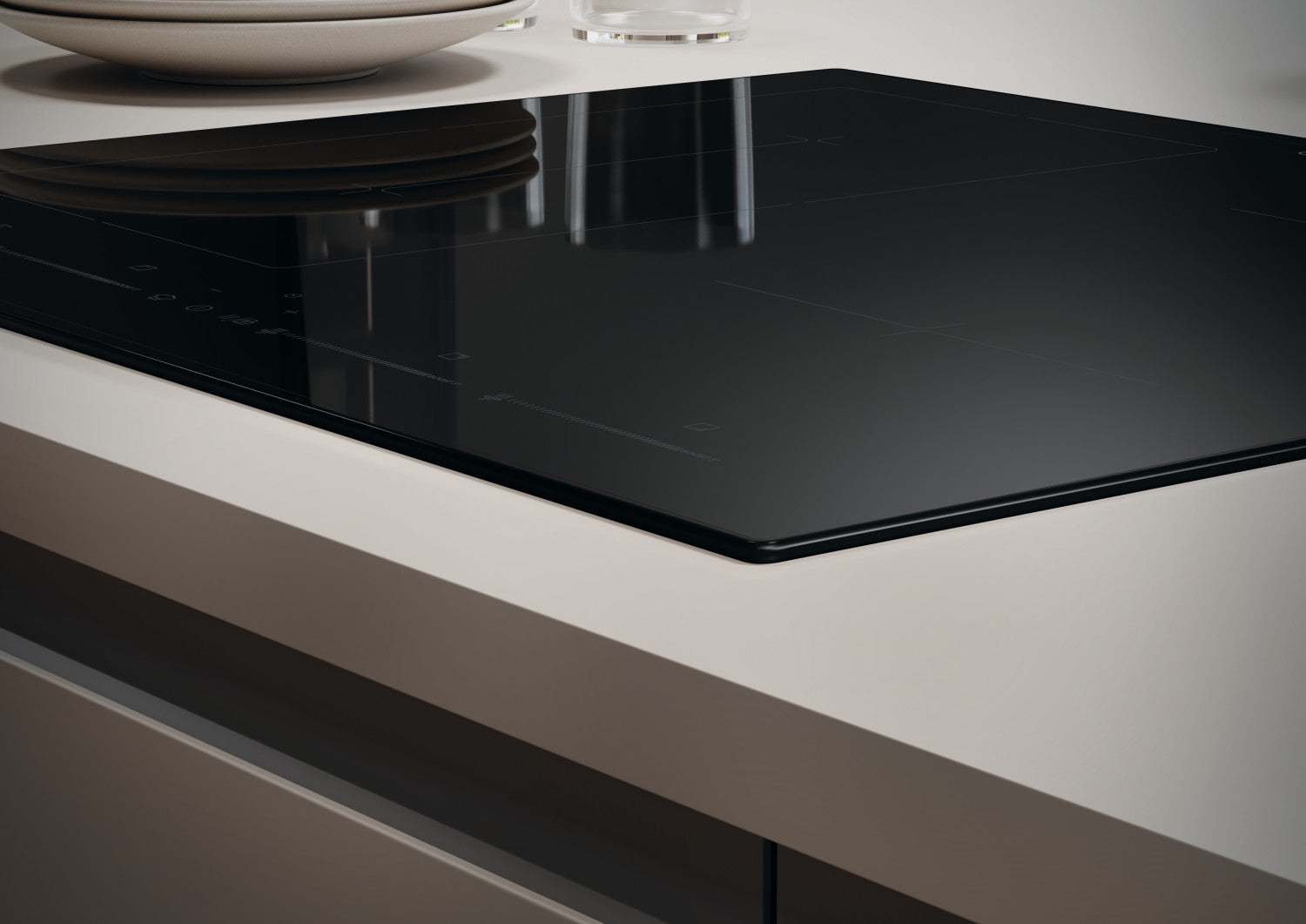 Candy CTPS64MCTTWIFI1 Nero Da incasso 60 cm Piano cottura a induzione 4 Fornello(i)