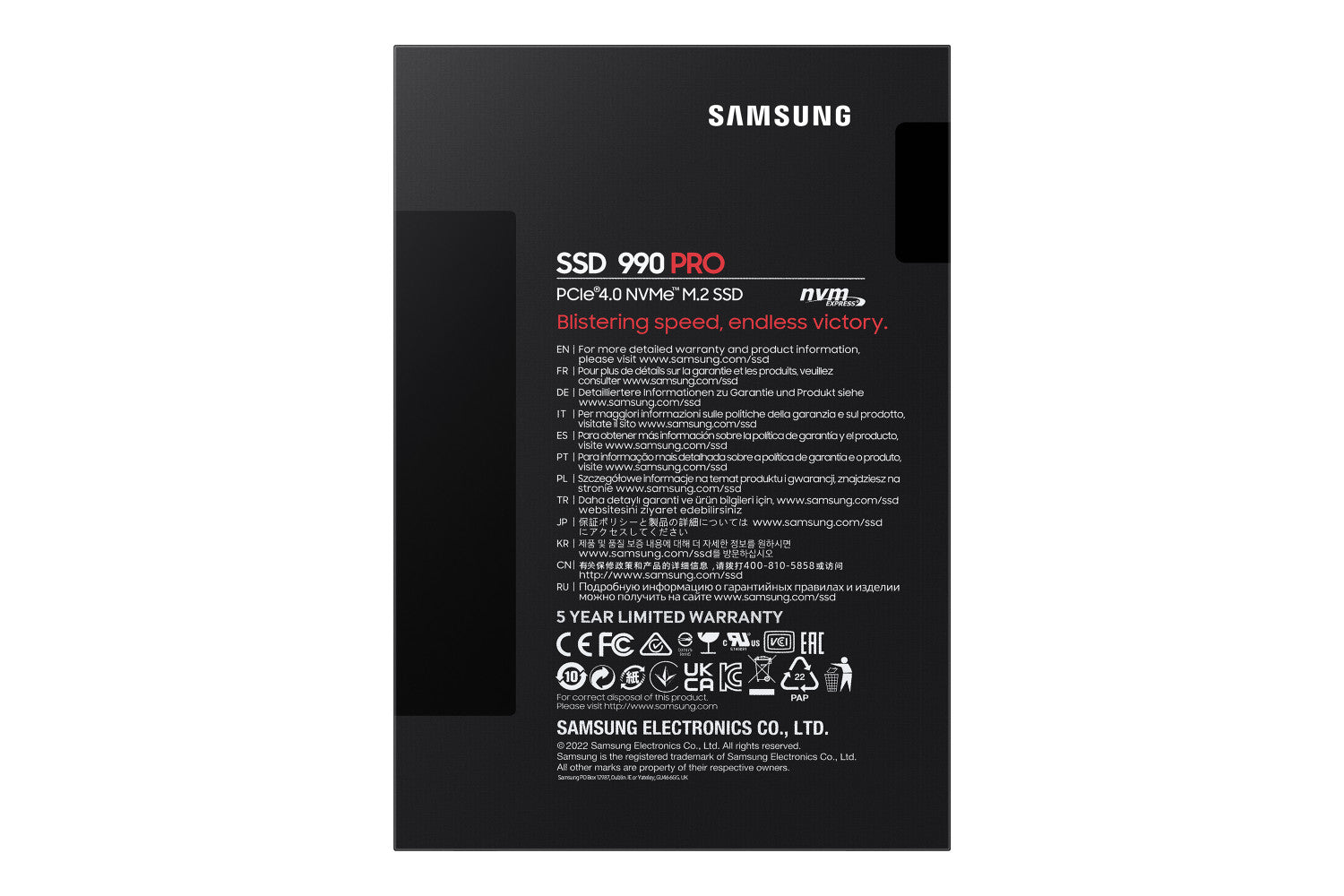 Samsung SSD 990 PRO NVMe M.2 SSD