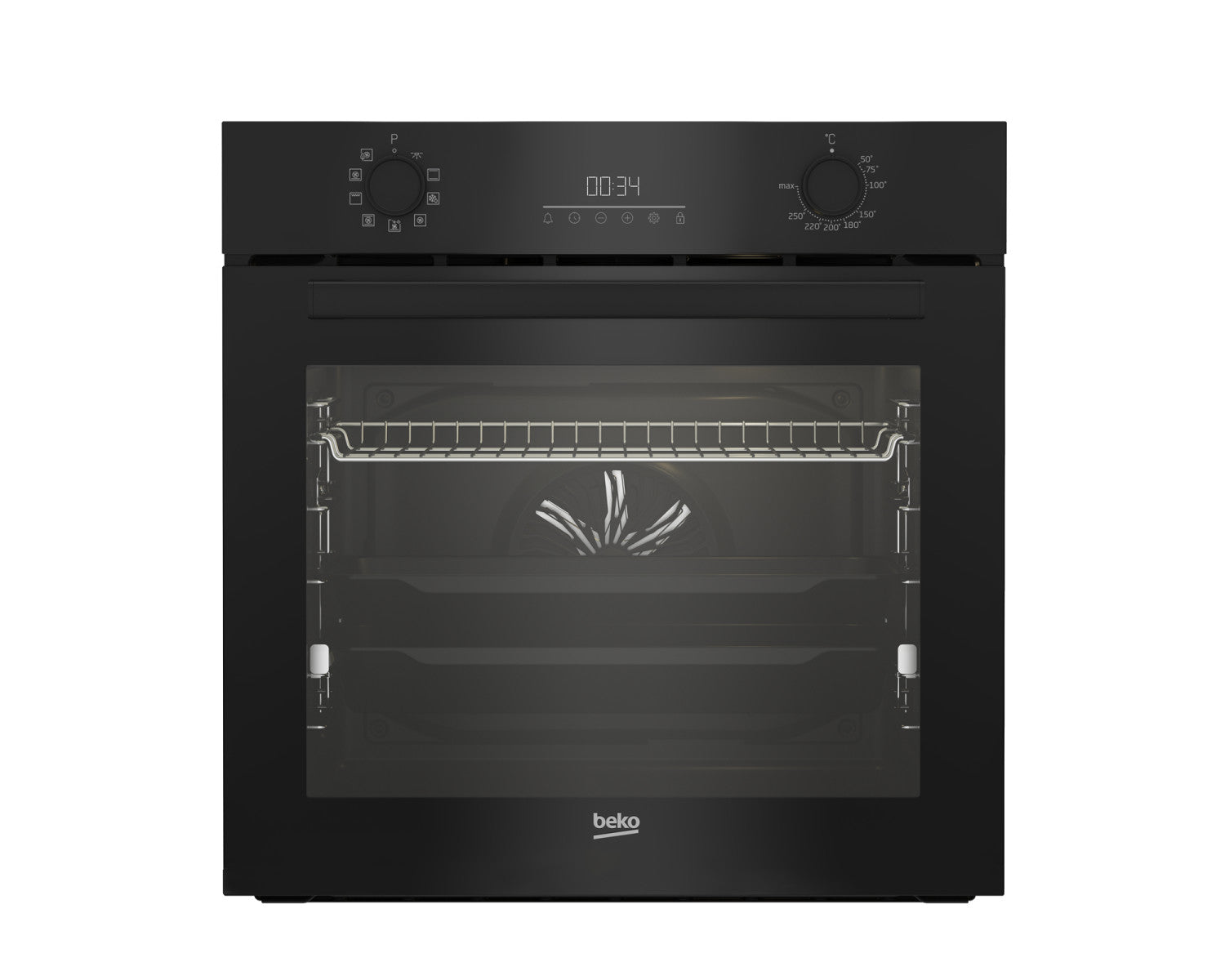 Beko b300 Forno Multifunzione Beyond BBIM17300BSEA, AirFry, 9 Funzioni, Cottura pizza, 72 litri, Classe A