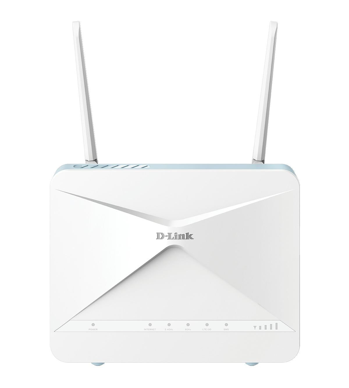 D-Link G415/E router wireless Gigabit Ethernet Dual-band (2.4 GHz/5 GHz) 4G Blu, Bianco