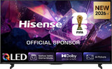Hisense Smart TV QLED 144Hz 85pollici 4K 85Q7S PRO, Audio Dolby Atmos, VIDAA OS con 1000 APP, Dolby Vision IQ, HDR 10 , Native 144Hz Game Mode, AirPlay2, Alexa Built-in, lativù 4K