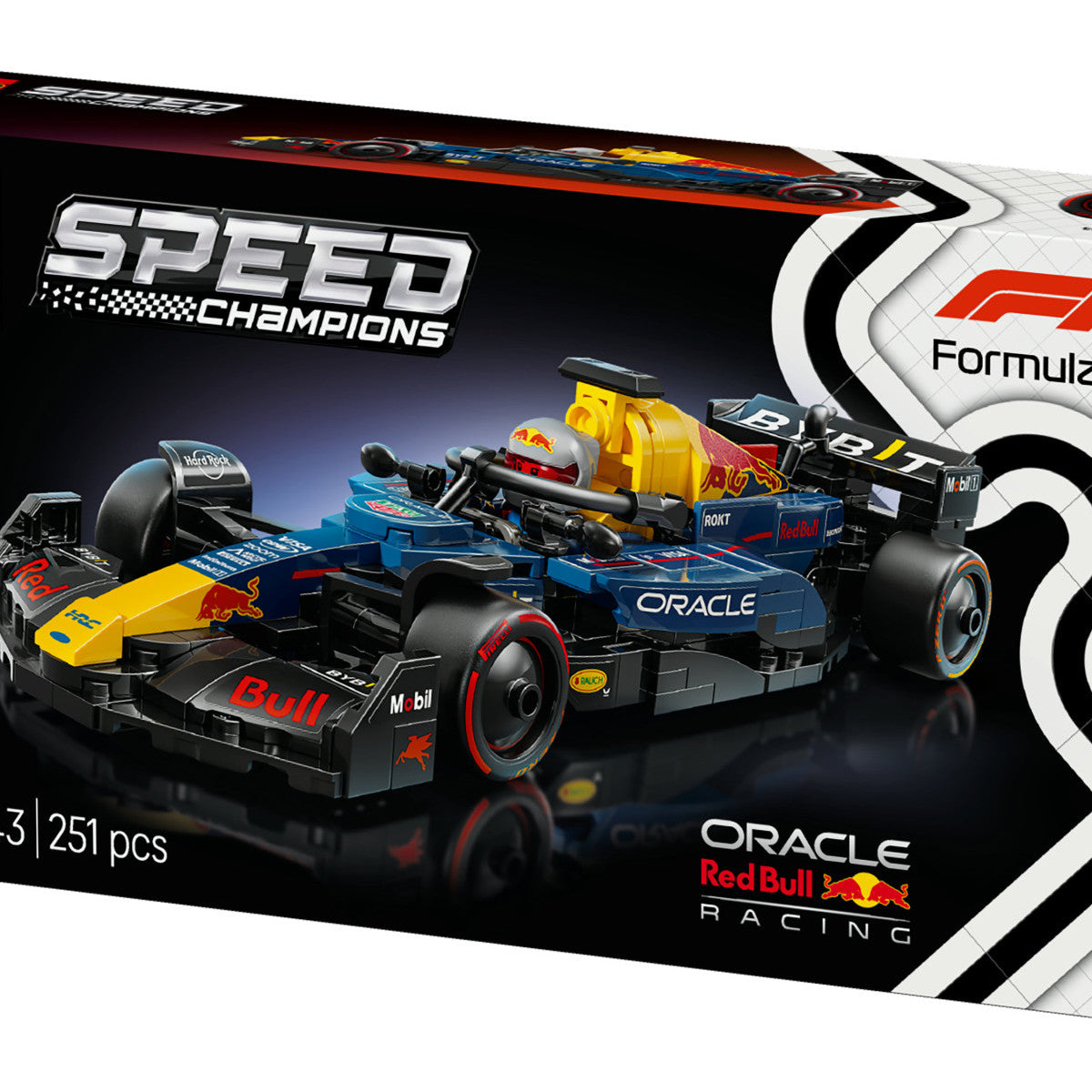 LEGO Speed Champions Oracle Red Bull Racing RB20 Auto da Corsa F1 251 Pezzi 18