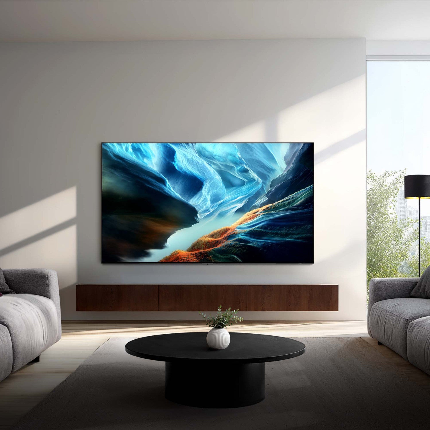 Samsung OLED AI TV 83pollici QE83S90HAEXZT 4K, Processore NQ4 AI Gen3, 4K AI Upscaling Pro, Glare Free, OLED HDR , Motion Xcelerator 165Hz, Dolby Atmos OTS Lite, Laser Slim Design, Vision AI Smart TV, 2026