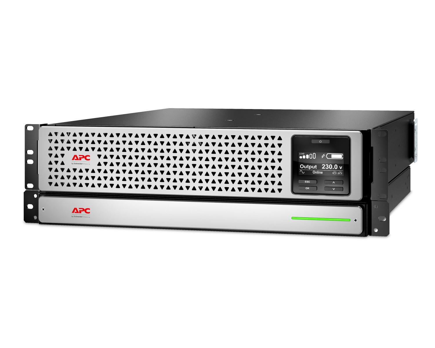 APC SRTL1500RMXLI-NC gruppo di continuità (UPS) Doppia conversione (online) 1,5 kVA 1350 W 8 presa(e) AC