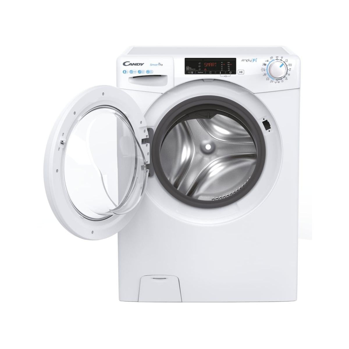 Candy Smart Pro CSO44 1285TE/2-S Lavatrice Caricamento Frontale 8 kg D Bianco