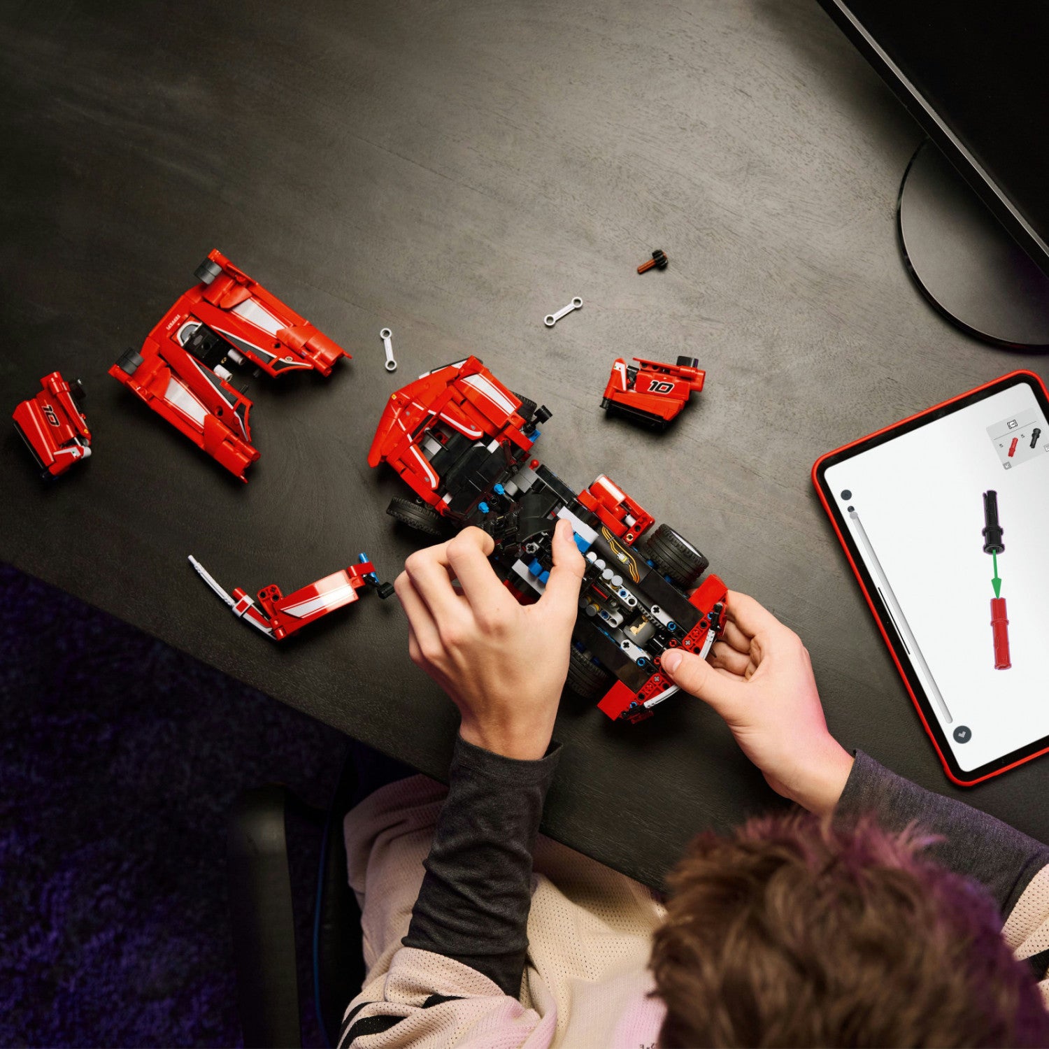 LEGO Technic Ferrari FXX K 42212 Set da Costruzione 897 Pezzi per Bambini 10
