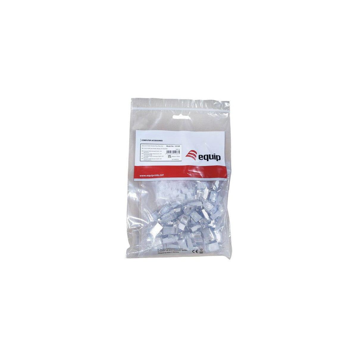 Equip 121148 cavo di collegamento RJ45 Argento