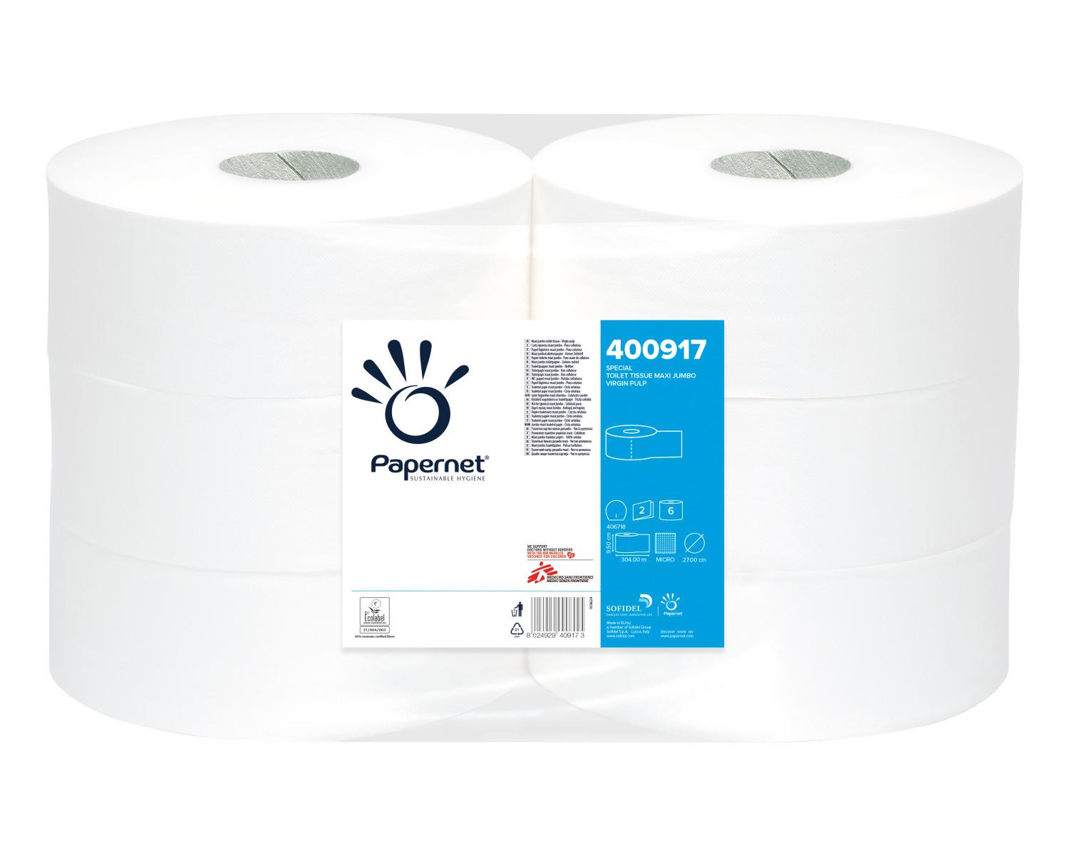 Papernet 400917 carta igienica 304 m