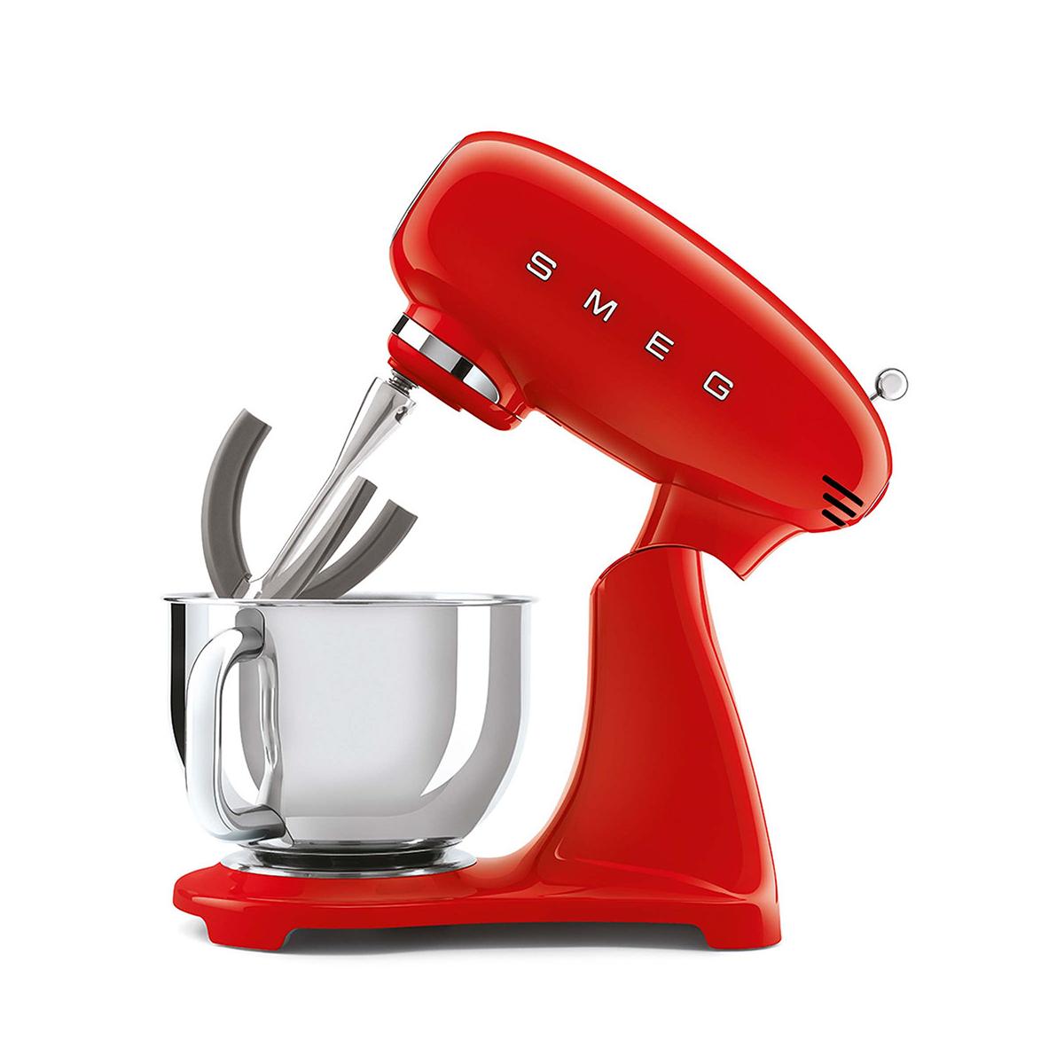 Smeg Impastatrice Full Color 50 s Style Rosso LUCIDO SMF03RDEU