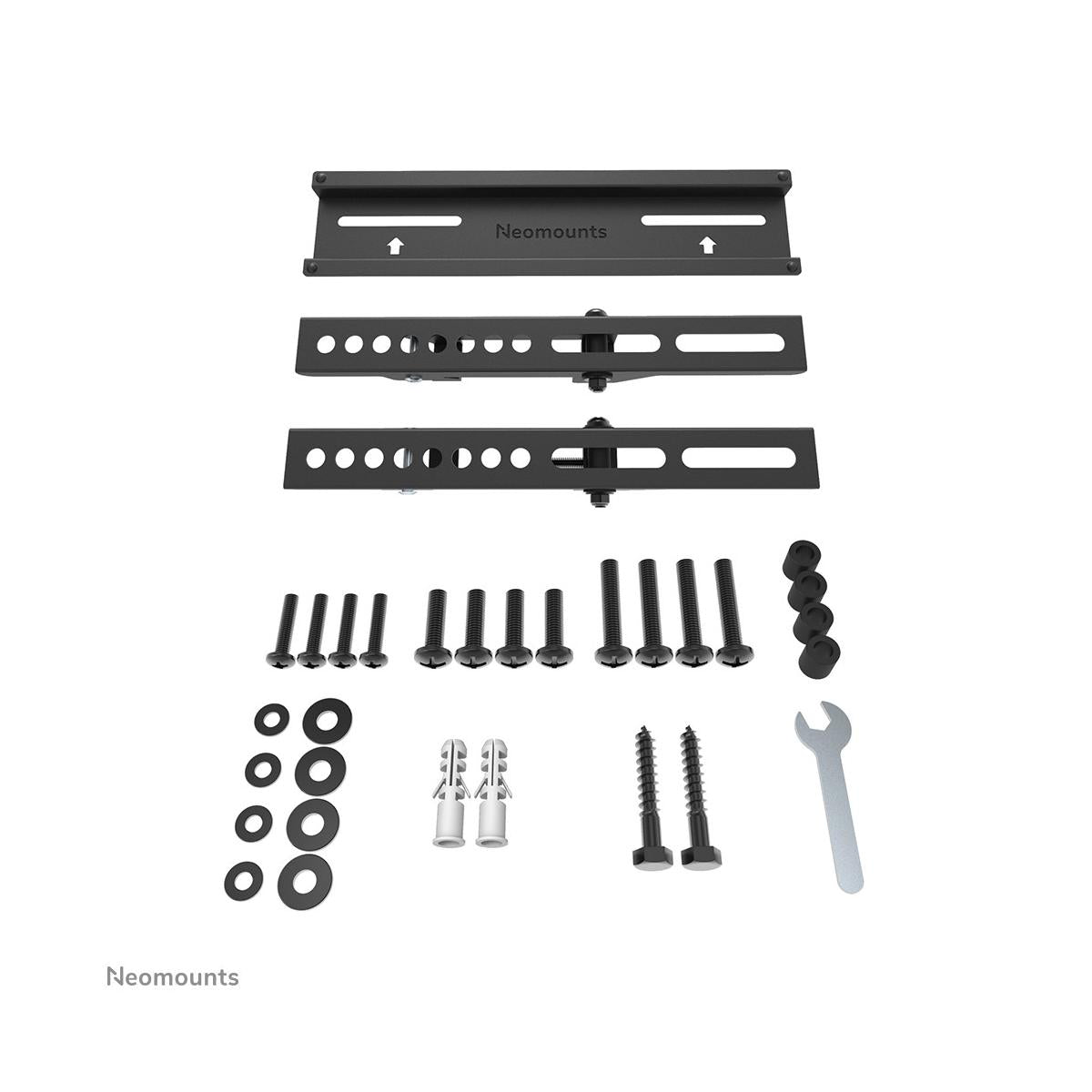 Neomounts WL30-350BL12 supporto da tavolo per Tv a schermo piatto 139,7 cm (55") Nero