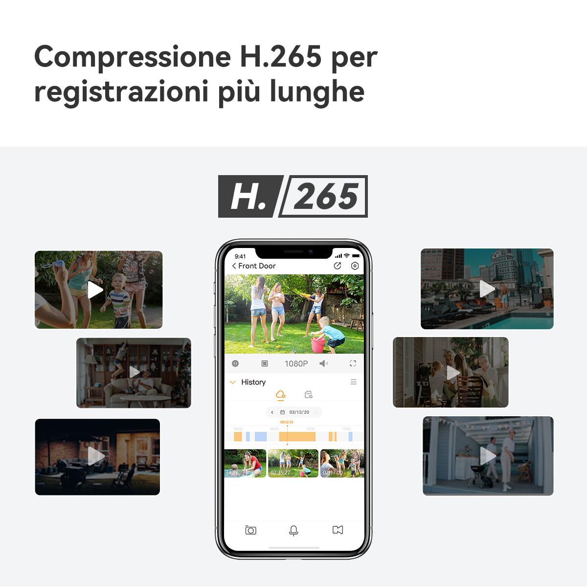 Imou Cell GO KIT 2K (3MP) Telecamera Wi-Fi Esterno/Interno Batteria Senza Fili, Rilevamento PIR/Umano, Visione Notturna a Colori, Audio Bidirezionale con Voce Personalizzata, IP65, Include Pannello solare e cavo prolunga