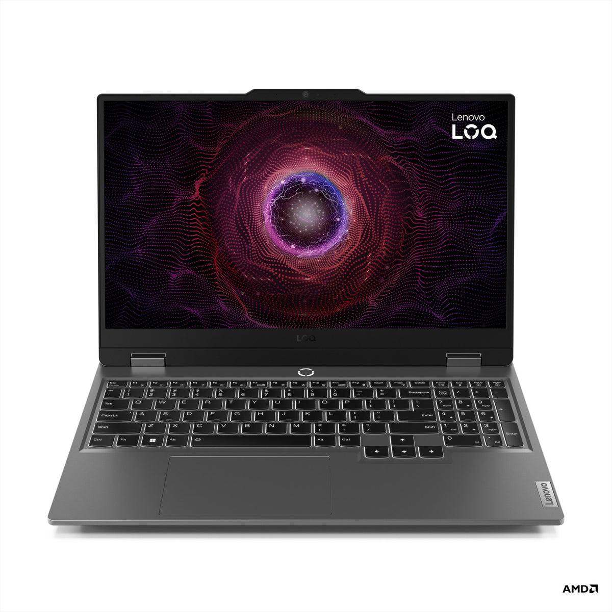 Lenovo LOQ | Notebook Gaming | Display 15.6'' FHD (1920x1080) | Processore AMD RYZEN 7 7445HS | Memoria RAM 16GB | Memoria SSD 512GB | Scheda Grafica NVIDIA RTX 4050 6GB | Sistema Operativo WINDOWS 11 HOME | LUNA_GREY | Caricatore incluso