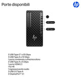 HP Z1 Tower G1i Desktop PC Wolf Pro Security Edition Intel Core Ultra 9 285 32 GB DDR5-SDRAM Windows 11 Pro Stazione di lavoro AI Workstation, AI PC