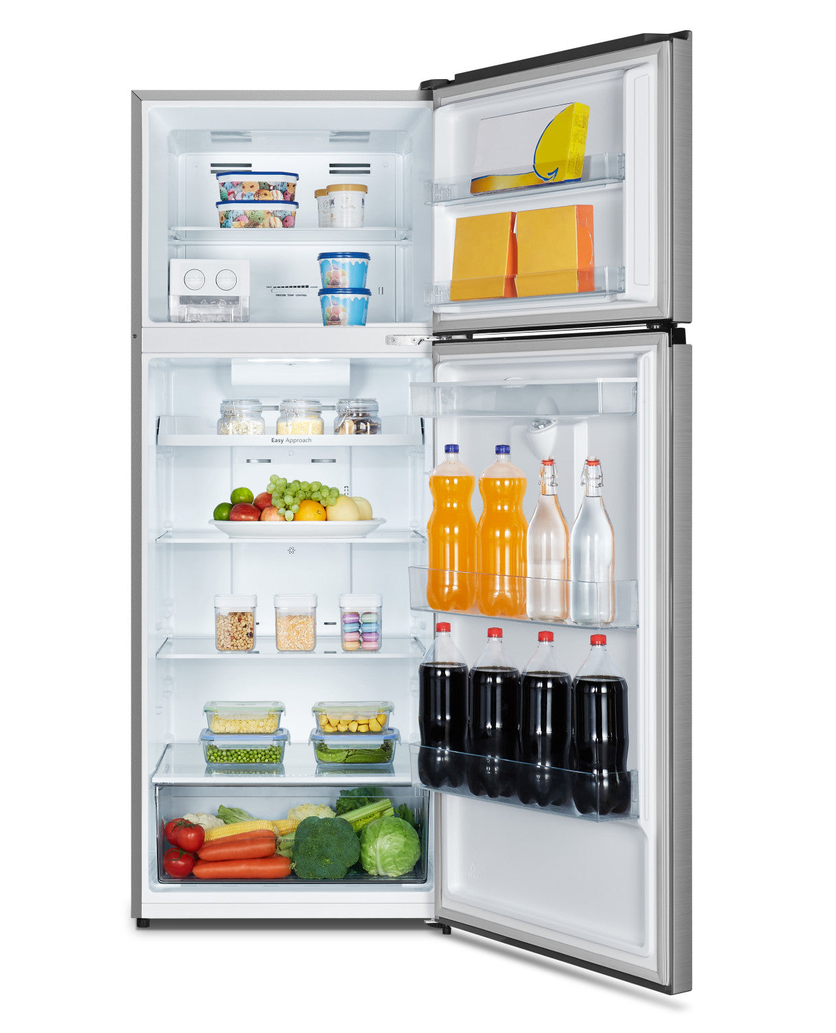 Frigorifero Hisense RT600N4WC2 Combinato Libera Installazione Classe E Acciaio Inossidabile