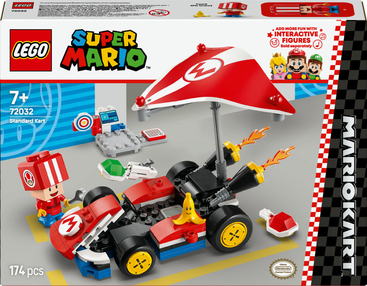 LEGO Super Mario Mario Kart Kart Standard 72032 Set da Costruzione 7 174 Pezzi