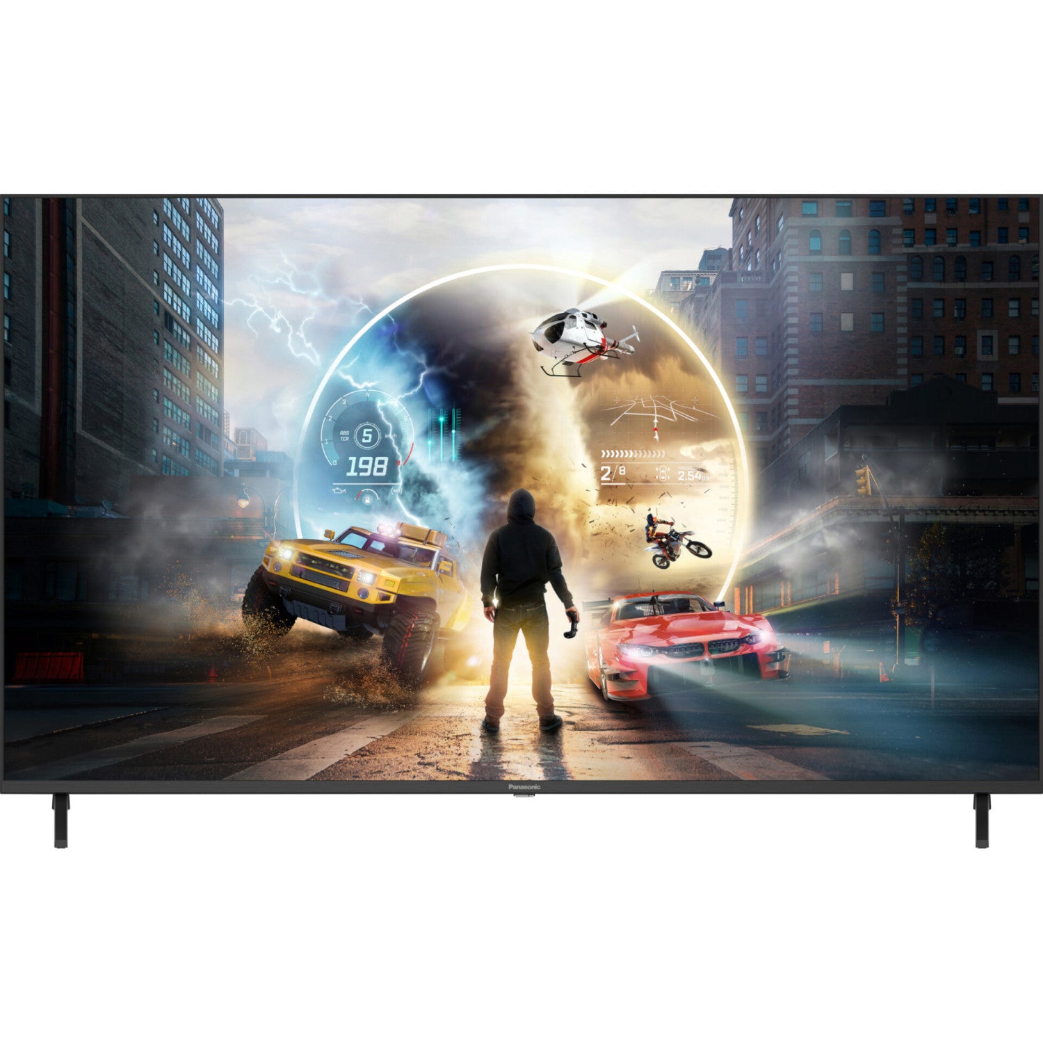 Panasonic -65W90AEG TV 165,1 cm (65") 4K Ultra HD Smart TV Wi-Fi Nero, Argento