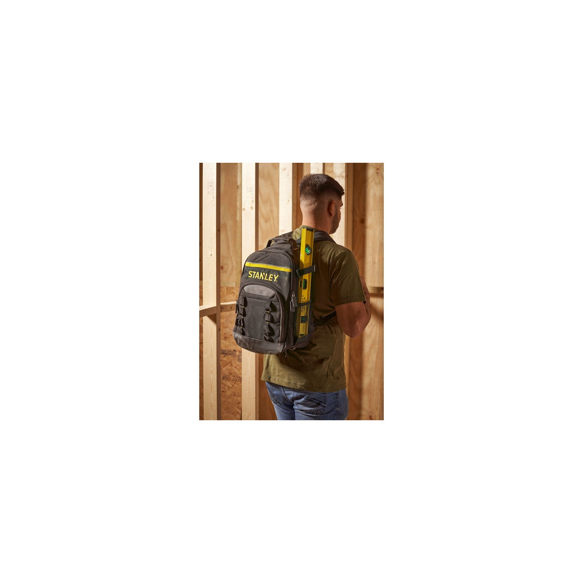 Stanley STST1-72335 zaino Nero, Giallo Nylon
