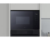 LG MGBZ2593F forno a microonde Nero, Acciaio inox Microonde con grill Da incasso 25 L 1450 W