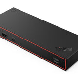 Lenovo ThinkPad USB4 Smart Dock 5500 with 135W Adapter Cablato Nero