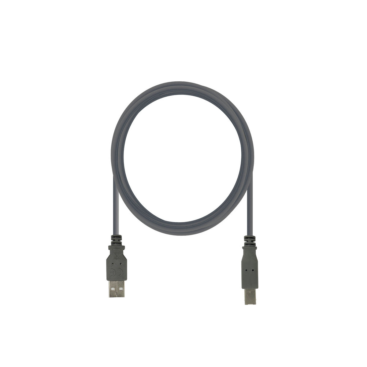 Vivanco VVITXUSB20ABMMK cavo USB USB 2.0 3 m USB A USB B Grigio
