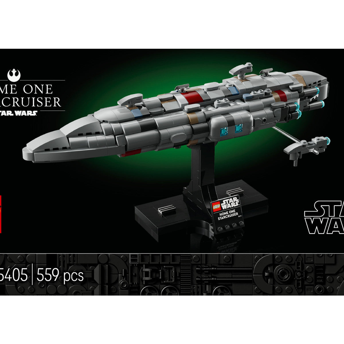 LEGO Star Wars Home One Starcruiser 75405 Set Costruzione 559 Pezzi Adulti