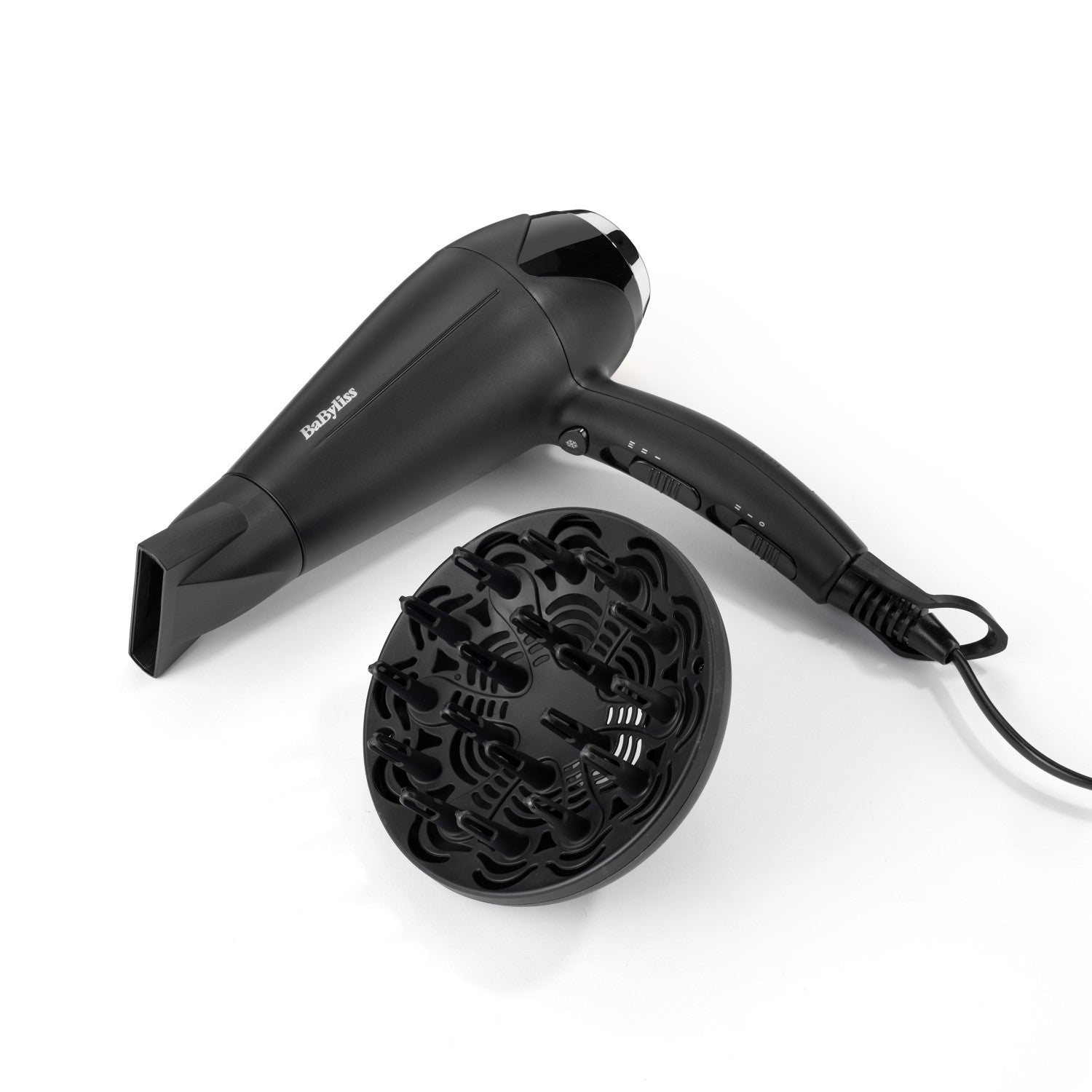 BaByliss D572DE asciuga capelli 2200 W Nero