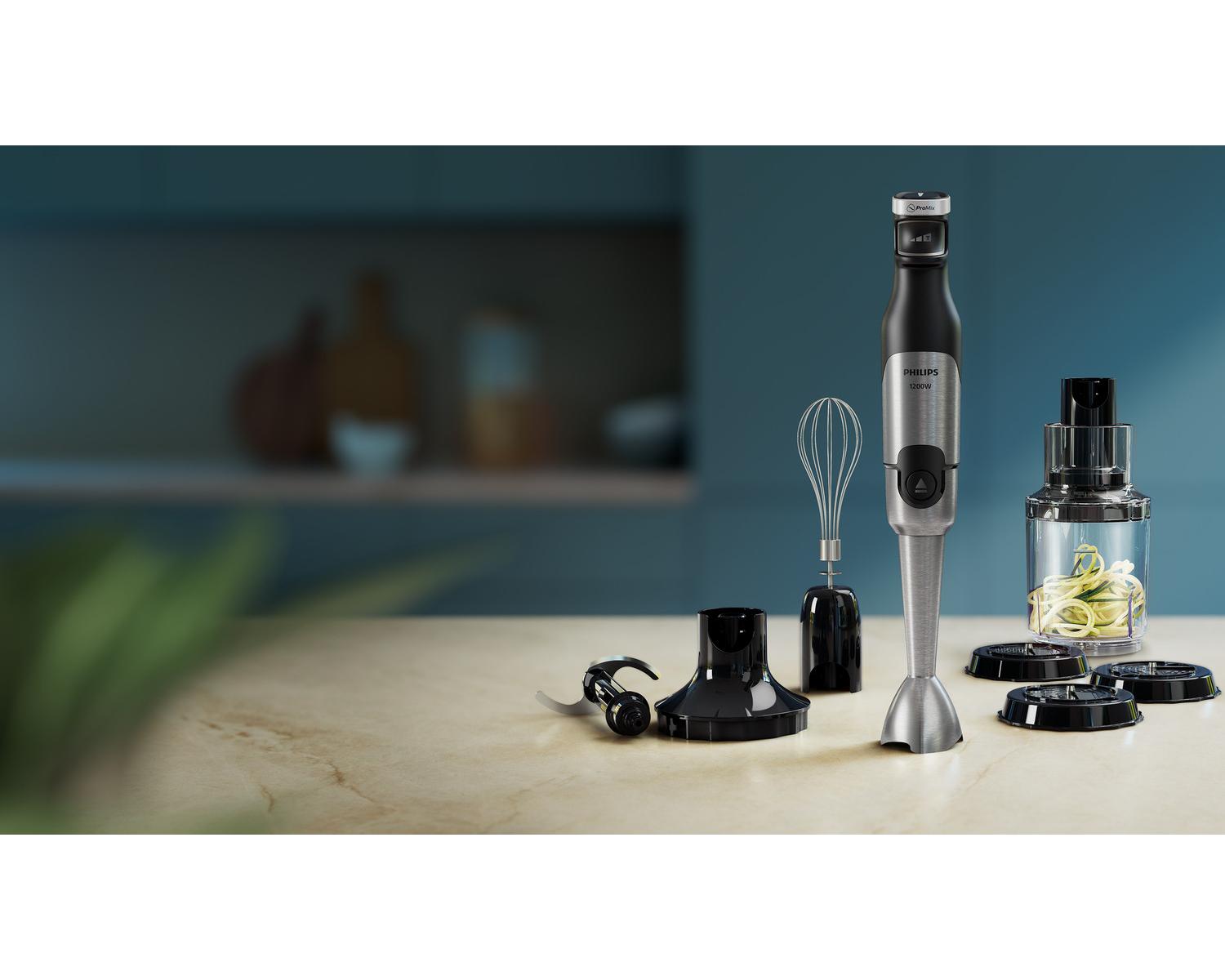 Philips 5000 series HR2684 00 Frullatore a immersione Nero Acciaio