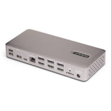 StarTech.com 150UE-USB4DOCKTRIPLE replicatore di porte e docking station per laptop Cablato USB4 Grigio