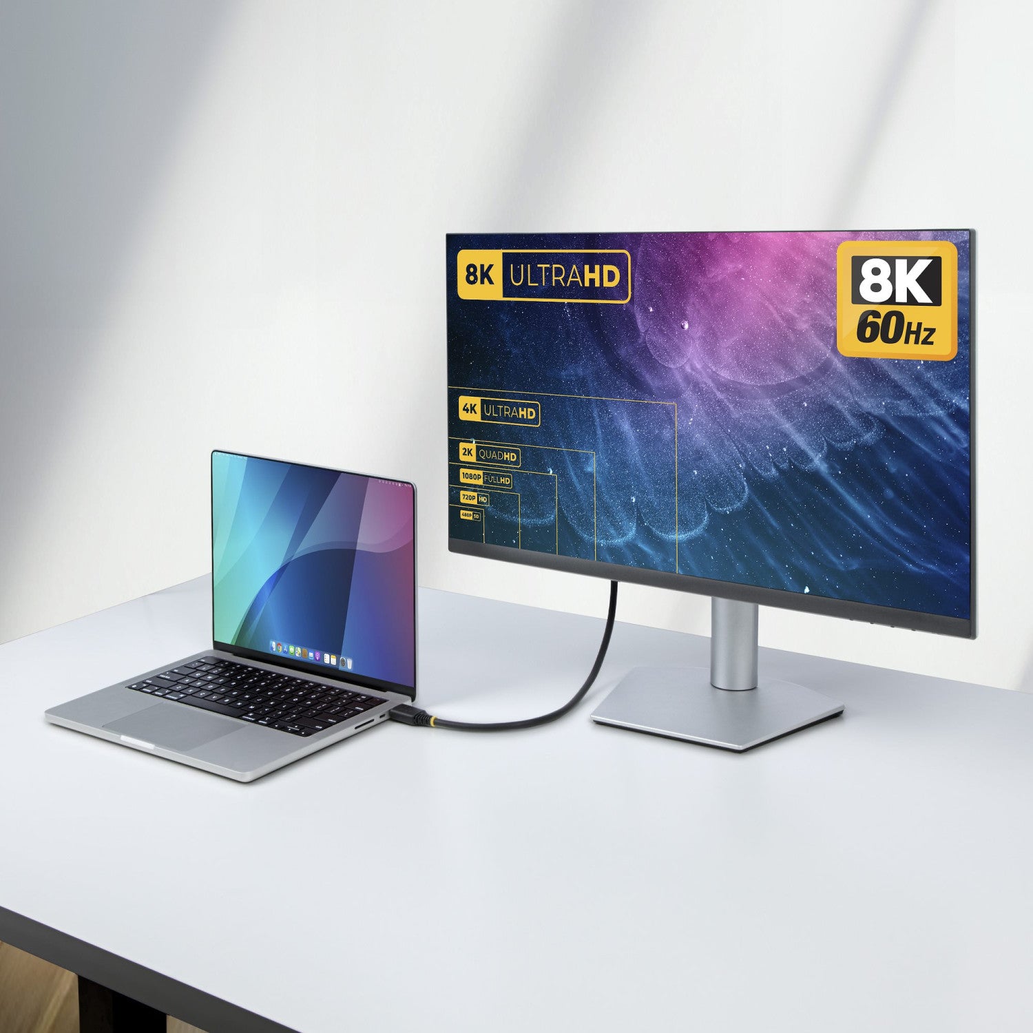 StarTech.com Cavo HDMI 2.1 8K da 4m, Cavo HDMI Certificato ad Altissima Velocità 48 Gbps, 8K 60Hz / 4K 120Hz HDR10 / eARC; Cavo UHD con Guaina Flessibile in TPE