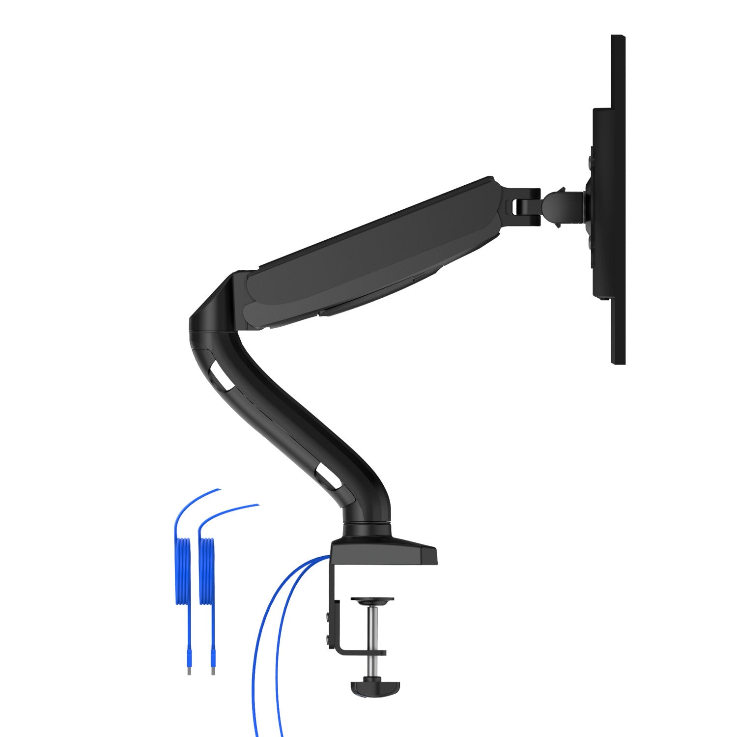 AOC AS110DX supporto da tavolo per Tv a schermo piatto 81,3 cm (32") Nero Scrivania