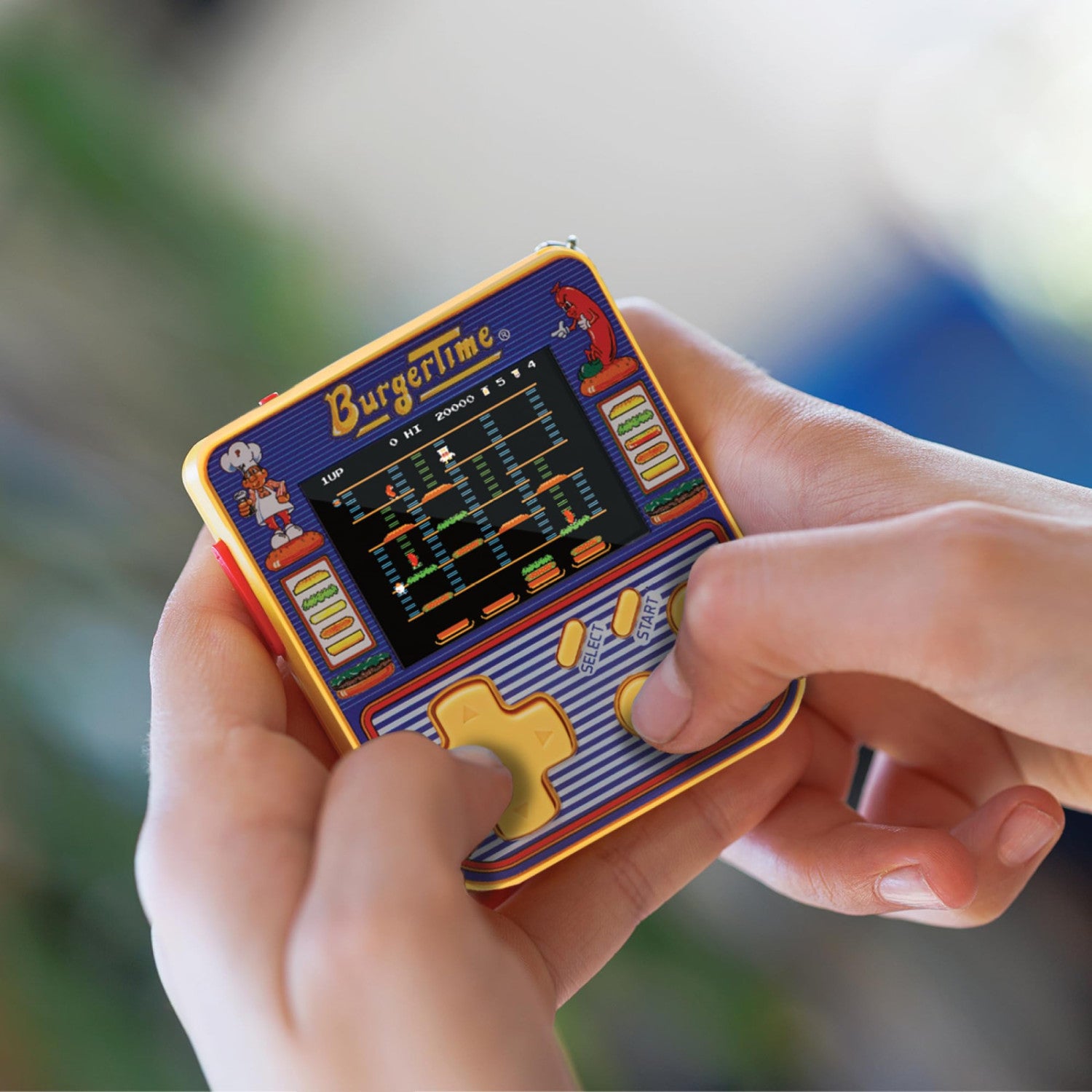 HyperMegaTech BurgerTime Super Micro console da gioco portatile 5,08 cm (2") Multicolore