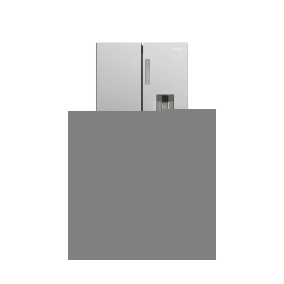 Haier Cube 83 Serie 3 HCR3818EWMM frigorifero side-by-side Libera installazione 463 L E Platino, Acciaio inox