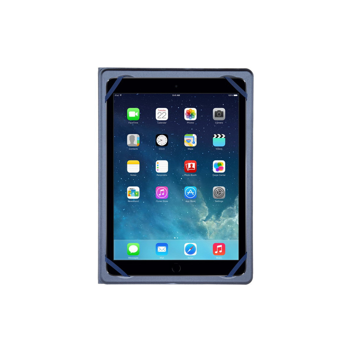 Rivacase Malpensa 26,7 cm (10.5") Custodia a libro Blu