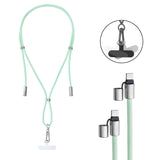 Intenso Handykette als Lade- Datenkabel USB-C bis 1,65m grün cavo USB USB C Verde