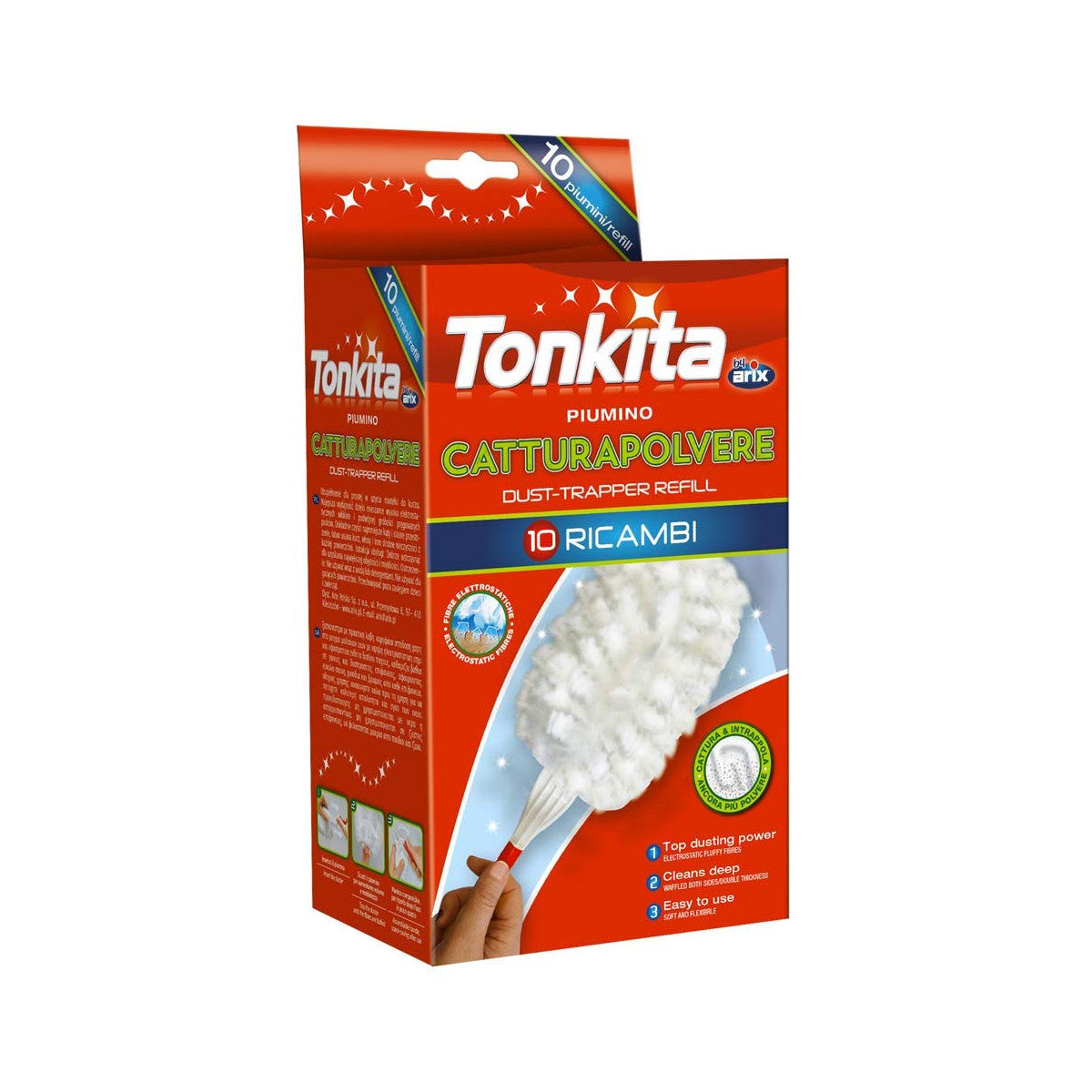Tonkita Ricambi Piumino Catturapolvere TK430 - 10 Pezzi