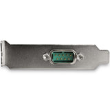StarTech.com Scheda Seriale PCI Express con 1 Porta - Controller PCIe RS232 - 16950 UART - Scheda Seriale di Espansione DB9 a Profilo Basso - Compatibile Windows e Linux