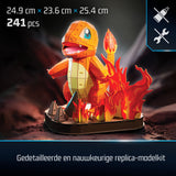 4D Build , Pokémon Charmander, Kit di Modellismo 3D, Puzzle per Adulti, 241 pezzi, dai 12 Anni in su
