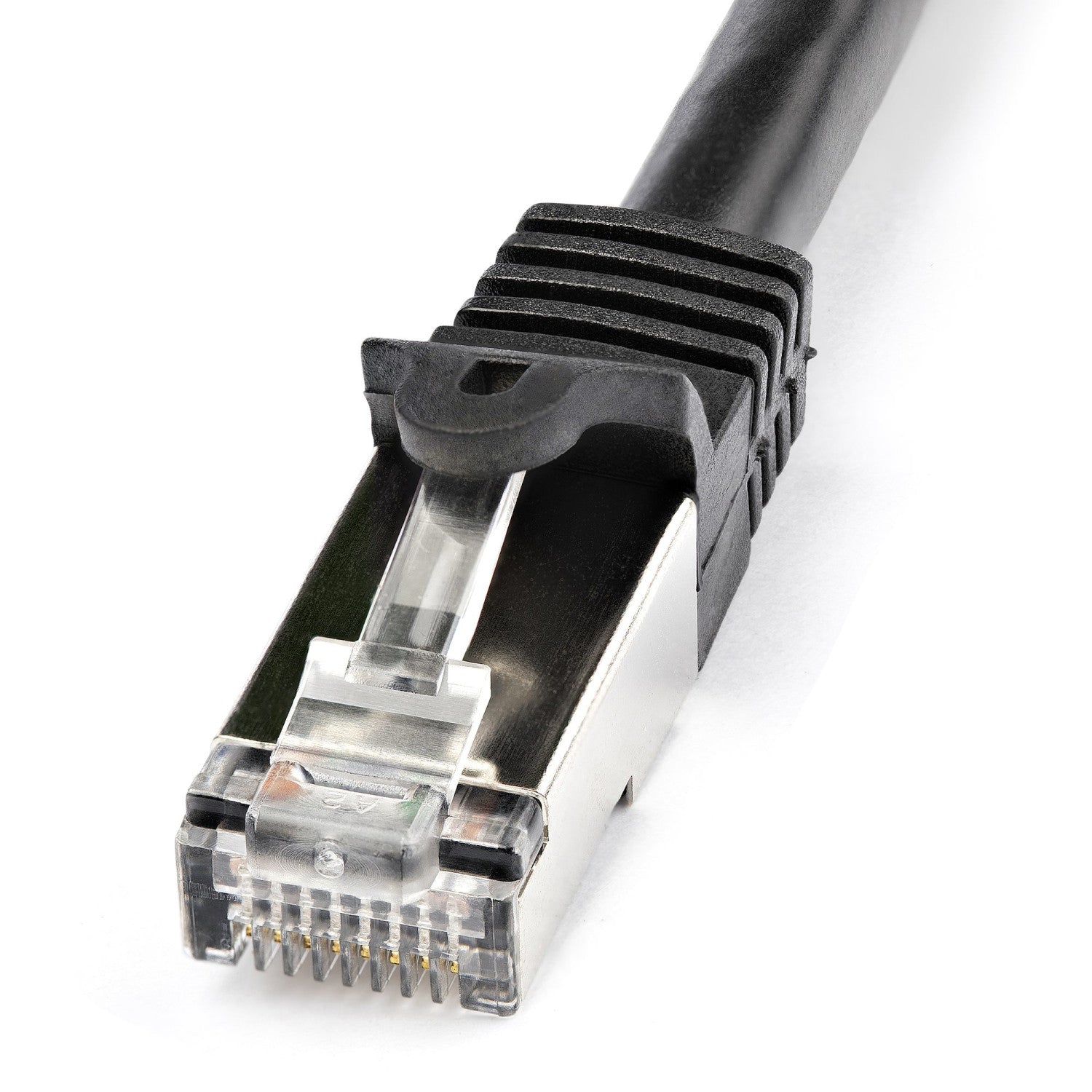 StarTech.com N6SPAT1MBK cavo di rete Nero 1 m Cat6 SF/UTP (S-FTP)
