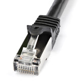 StarTech.com N6SPAT1MBK cavo di rete Nero 1 m Cat6 SF/UTP (S-FTP)