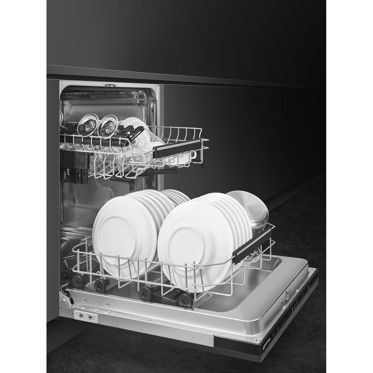 Smeg ST4522DIN lavastoviglie A scomparsa totale 9 coperti