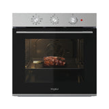Whirlpool OMK38HU0X Forno elettrico 71 L classe A Nero Acciaio inox