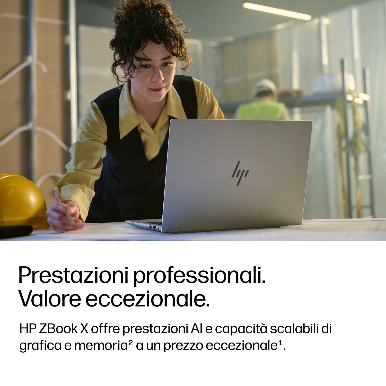 HP DK1L4ET laptop Copilot PC Intel Core Ultra 7 356H 40,6 cm (16") WUXGA 24 GB DDR5-SDRAM 1 TB SSD NVIDIA RTX PRO 1000 Blackwell Wi-Fi 6E (802.11ax) Windows 11 Pro AI Workstation, AI PC Argento