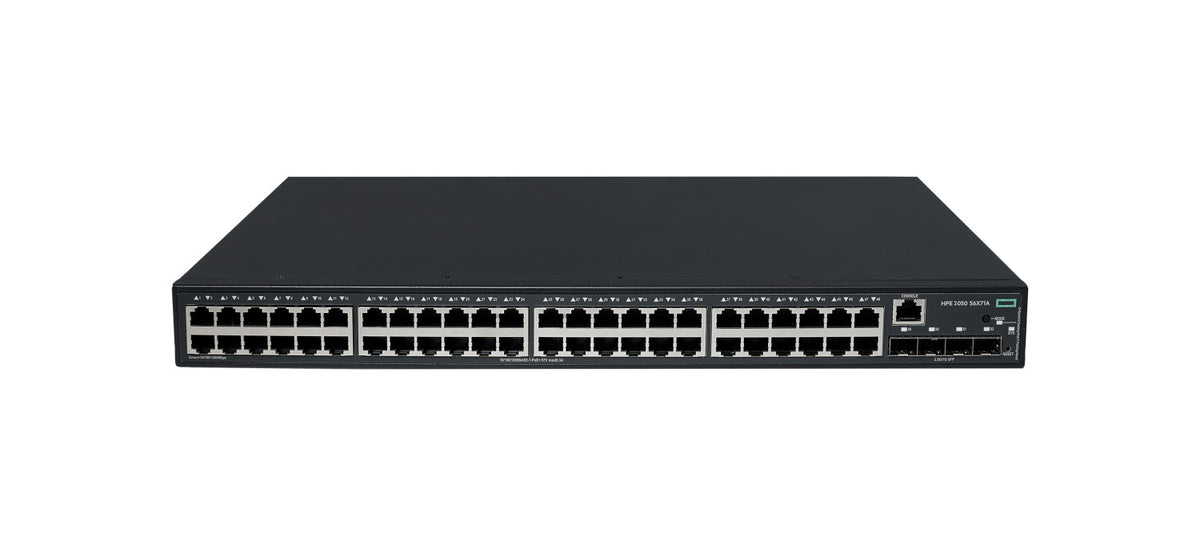 HPE Networking CW 2050 48p 10/100/1000BASE-T PoE 4p SFP 1G/2.5G 410W Switch