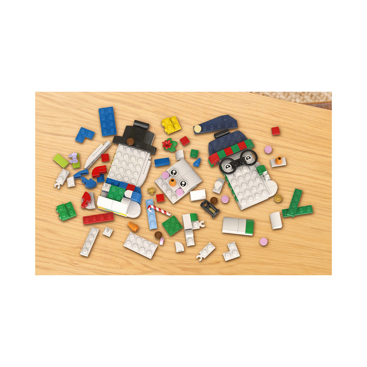 LEGO Iconic Pupazzi Di Neve Ornamentali 40812