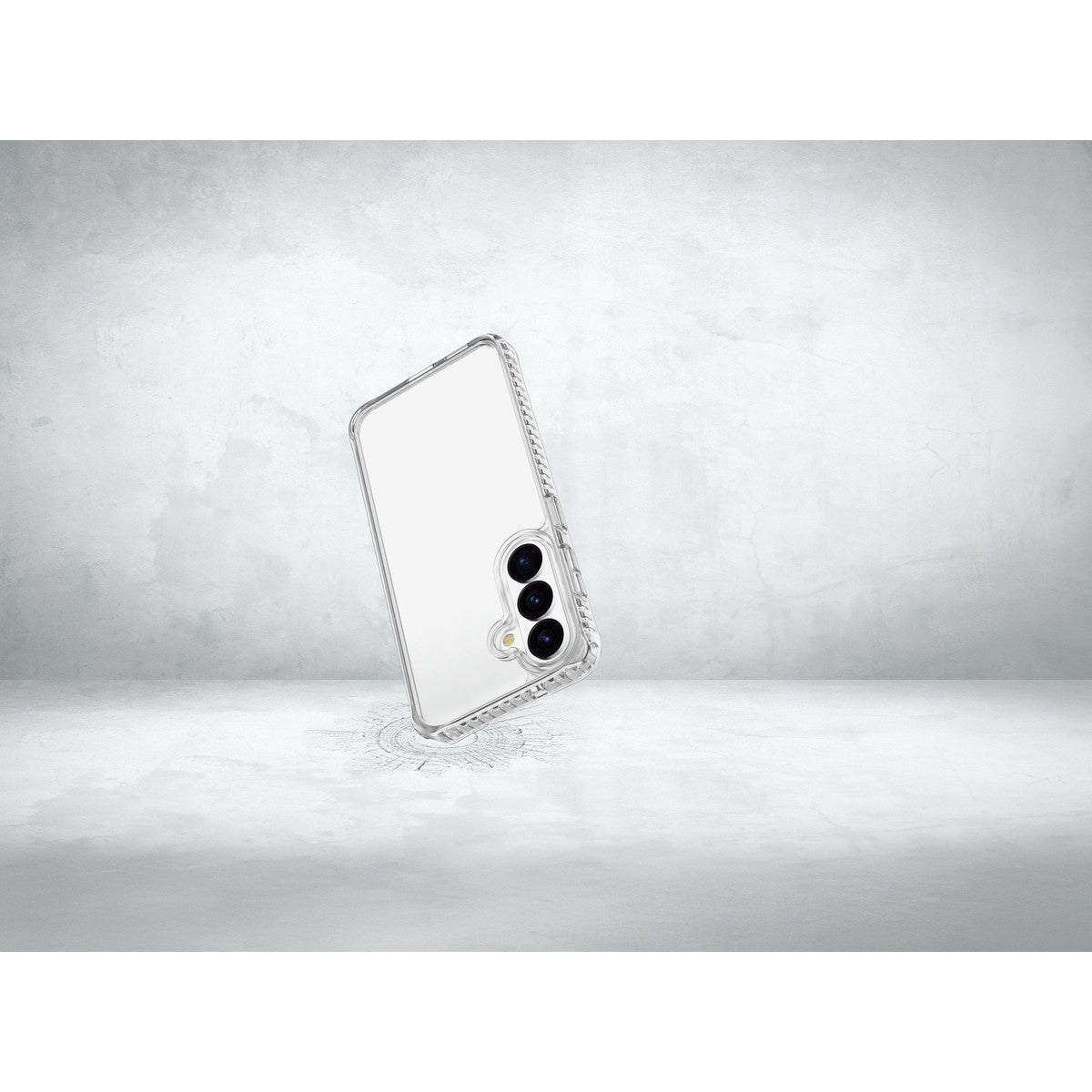 Cellularline Ultra Strong - Galaxy S26 Custodia ultra protettiva dal design trasparente con bordi rivestiti in materiale anti-shock e camere d aria integrate, per garantire la massima protezione in caso di cadute accidentali.