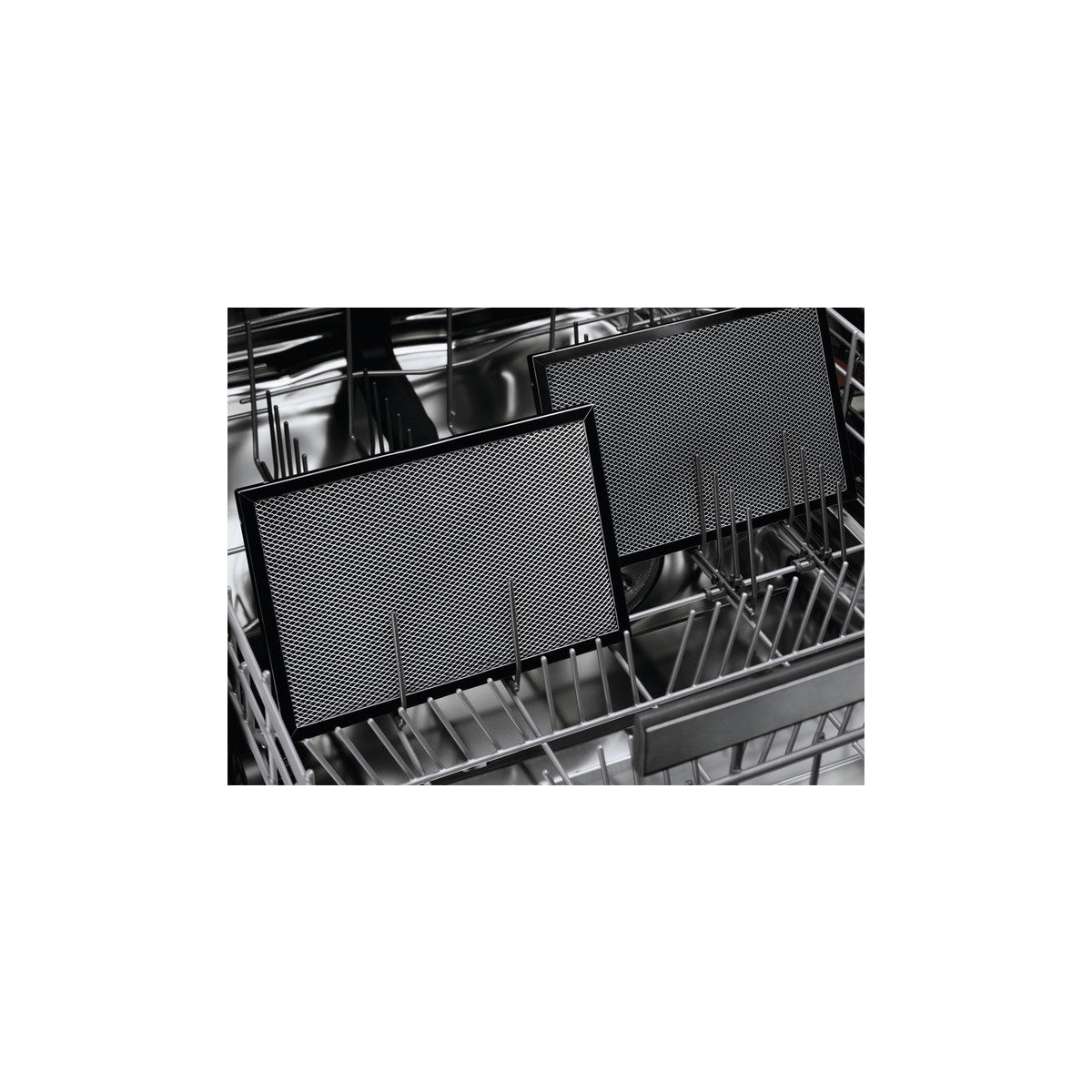 AEG CCE84779FB piano cottura Nero Da incasso 83 cm Piano cottura a induzione 4 Fornelli Cappa da incasso