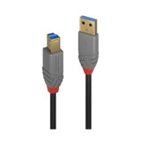 Lindy 36740 cavo USB USB 3.2 Gen 1 (3.1 Gen 1) 0,5 m USB A USB B Nero