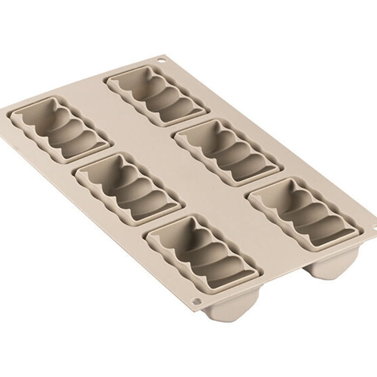 Silikomart Stampo In Silicone Swing 6 Cavità Monoporzioni 95 Ml