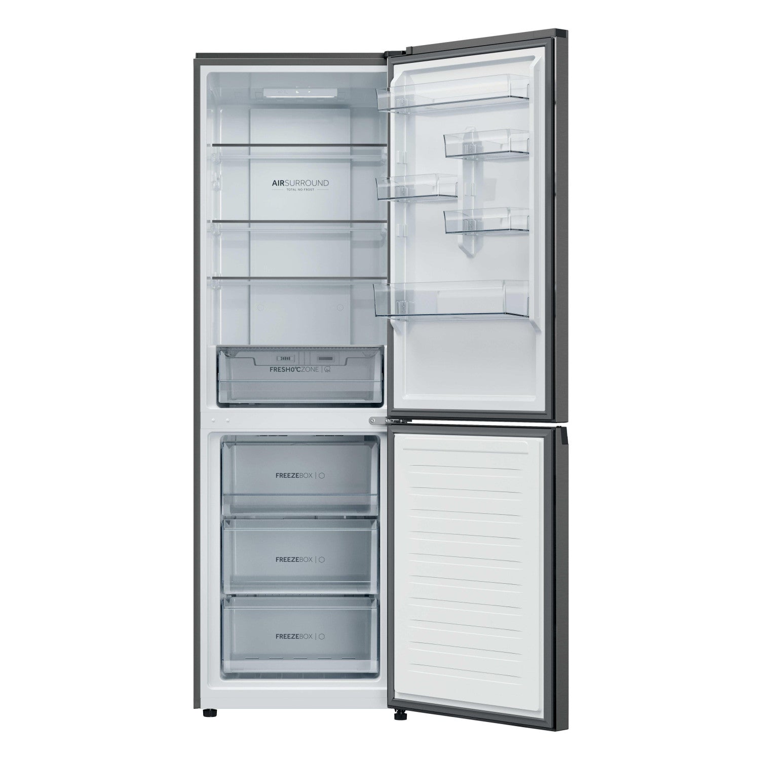 Haier HDPR1618ANPD Frigorifero Libera installazione 355 L A Acciaio inox