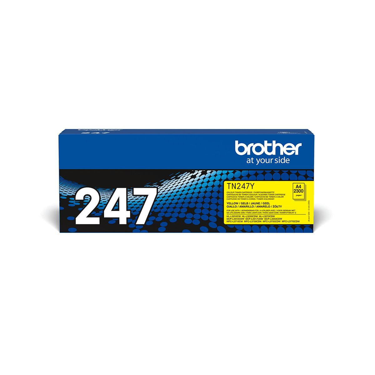 Brother TN-247Y cartuccia toner 1 pz Originale Giallo
